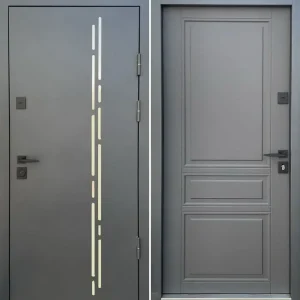 Вхідні двері для вулиці з терморозривом,тип 4.0